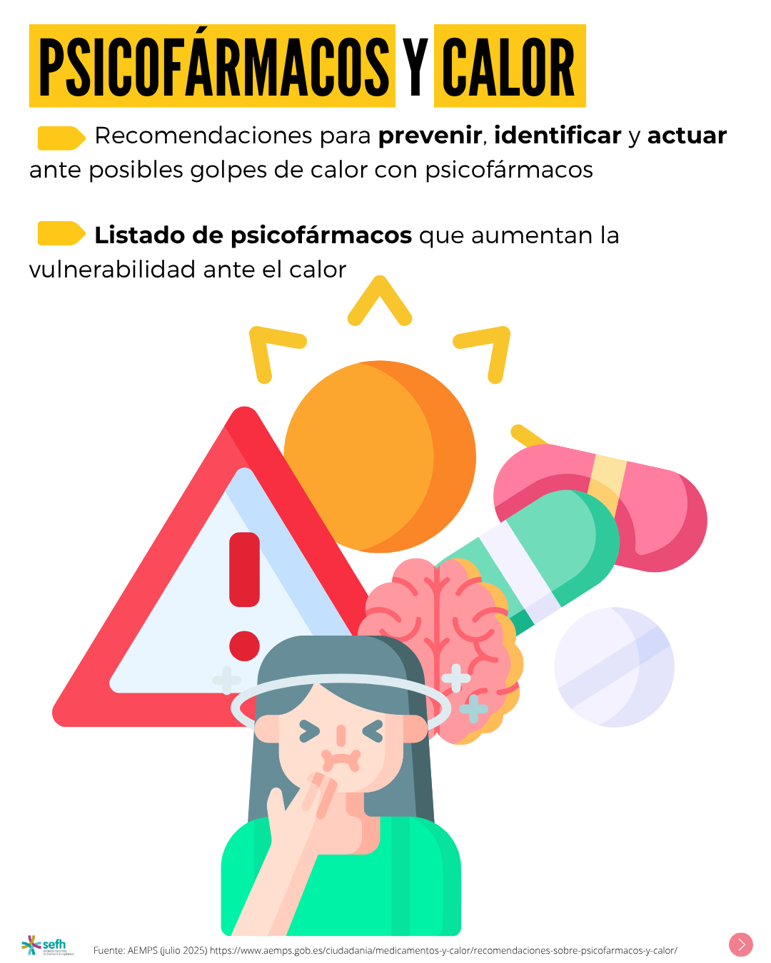 Psicofármacos y calor