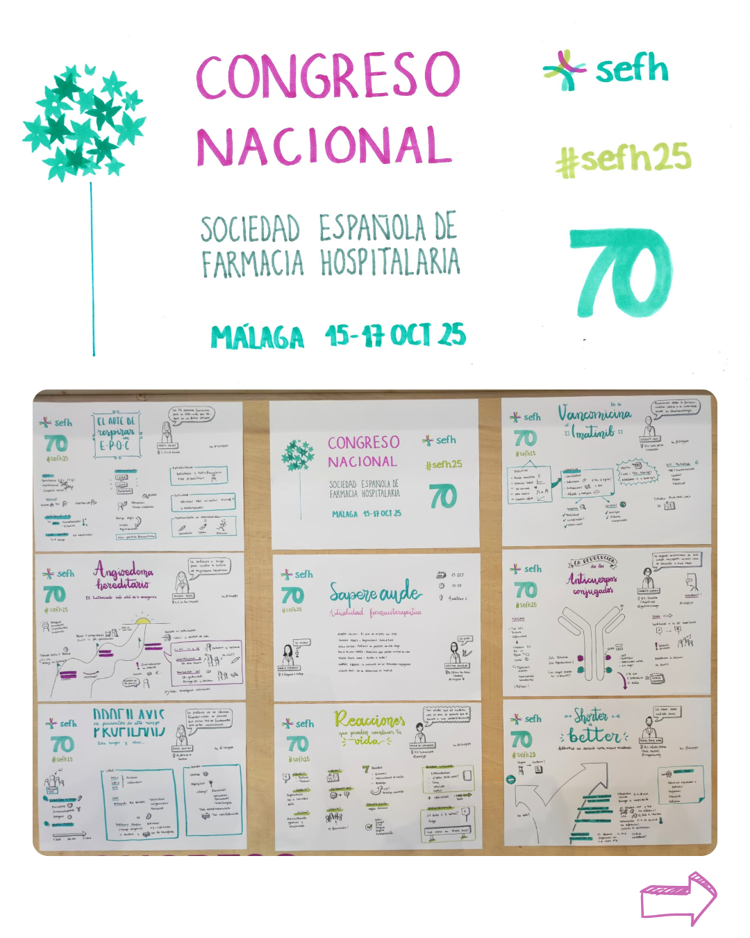 Visual thinking en el 70 Congreso de la SEFH